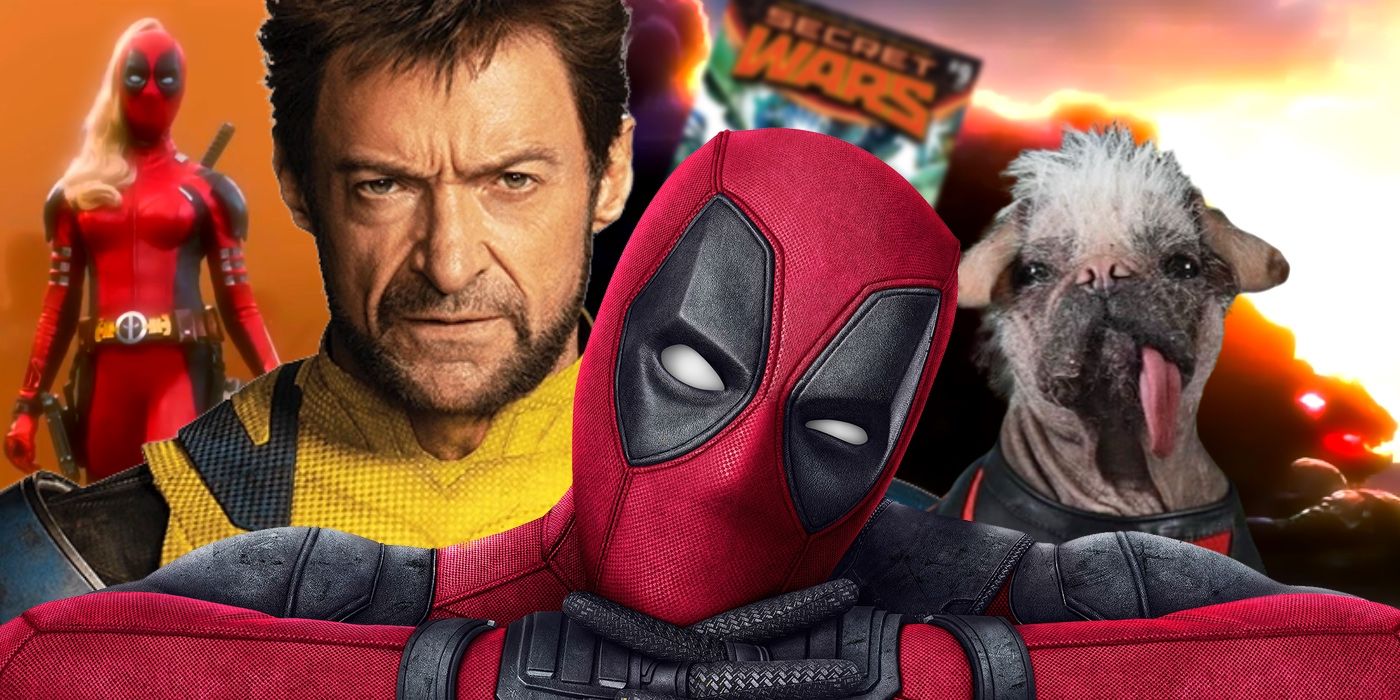 Deadpool i Wolverine Easter Eggs Ladypool, Dogpool, Alioth i Secret Wars Niestandardowy obraz MCU