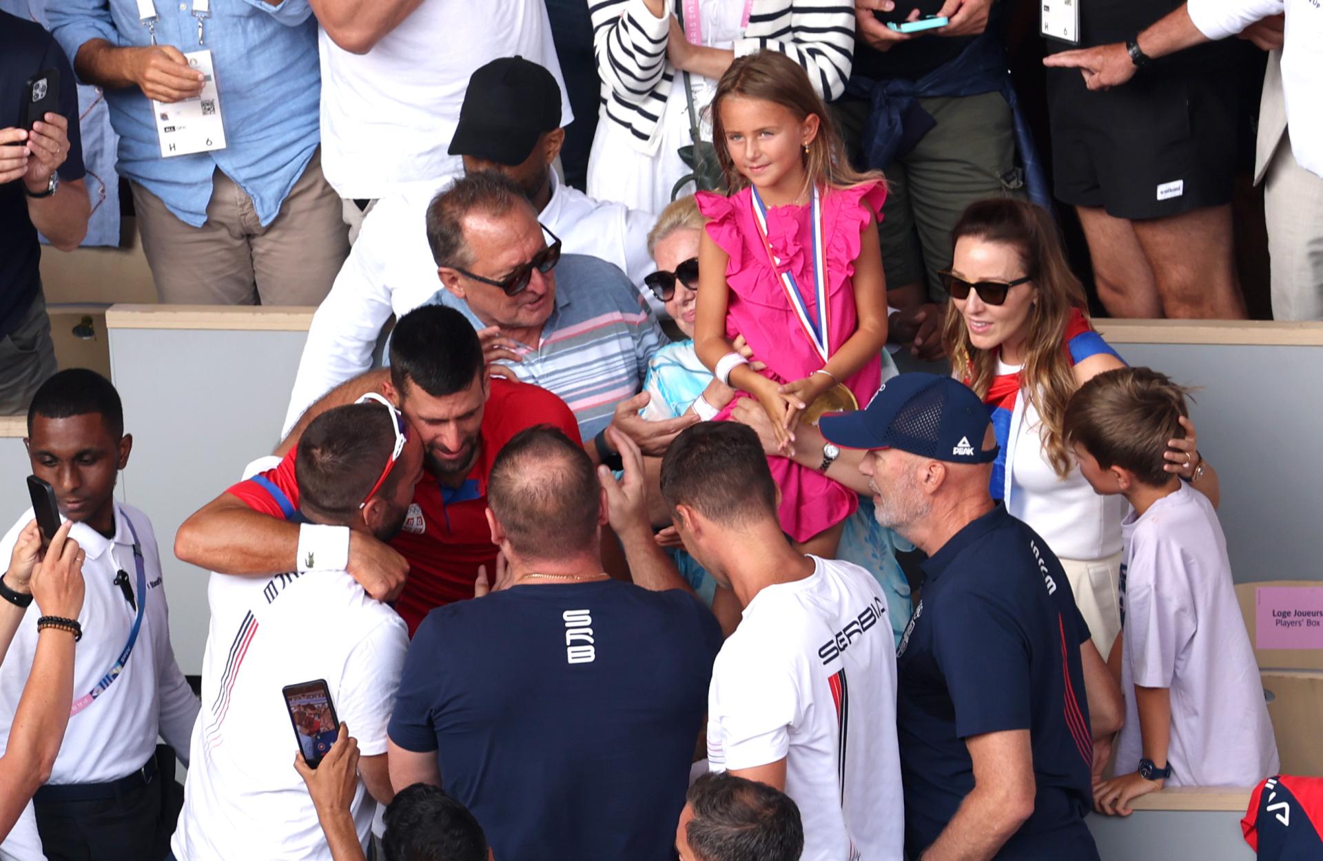 Novak Djokovic, jego drużyna i rodzina