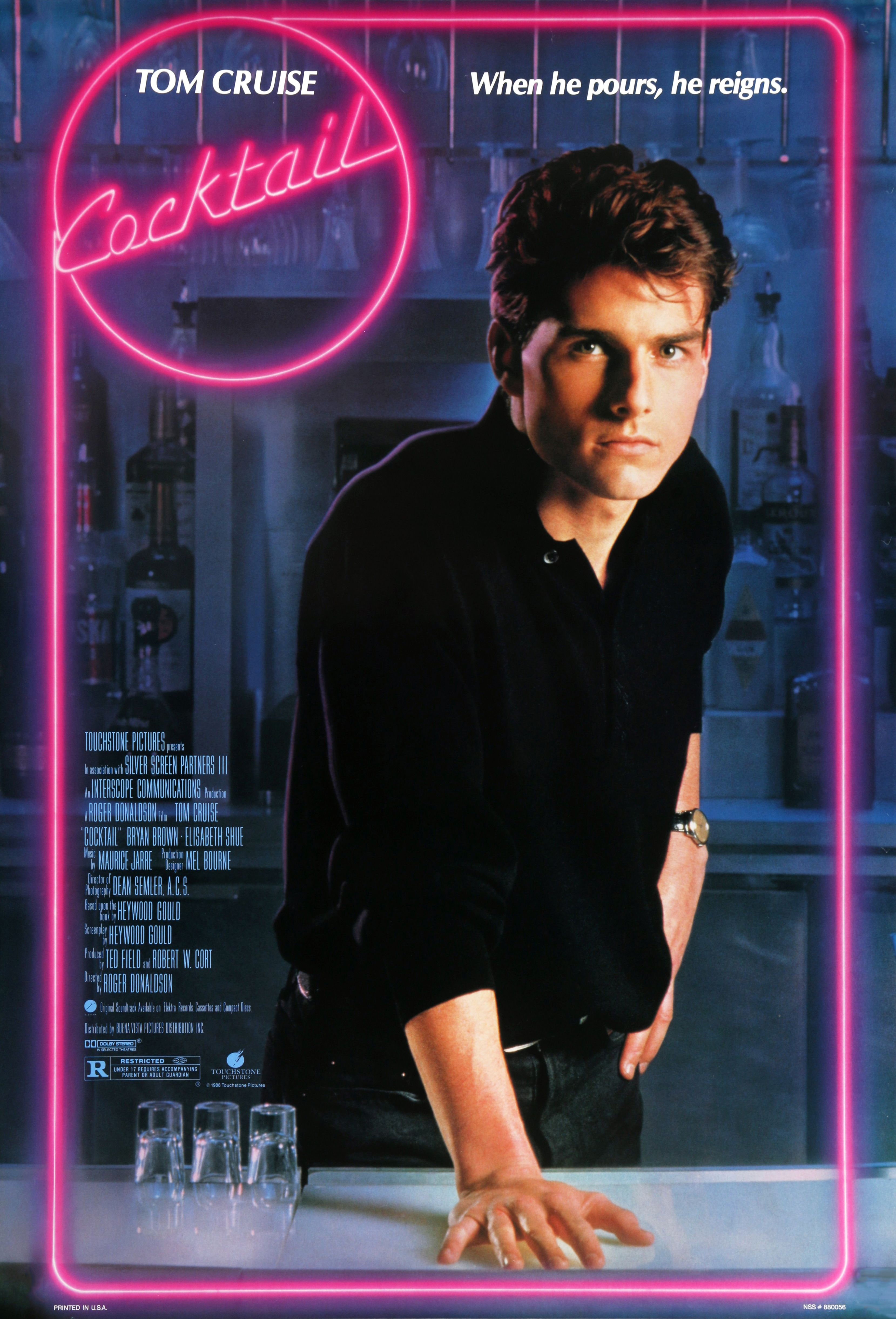 Plakat filmowy Cocktail 1988