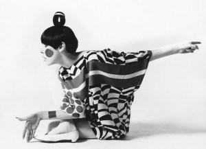 Modelka Peggy Moffitt