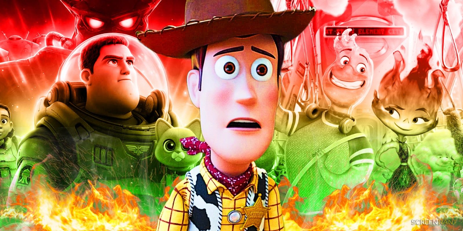 Box Office filmów Pixara po Toy Story 4