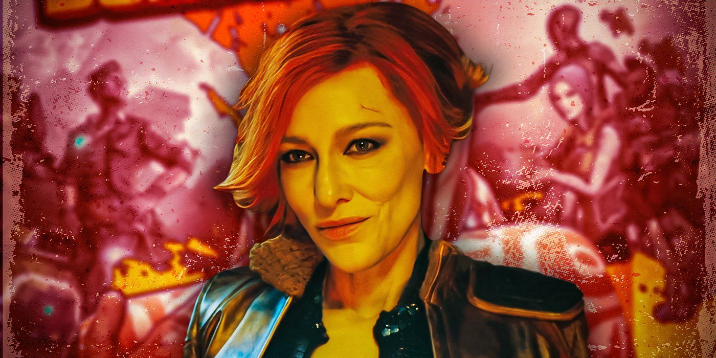 Lilith (Cate Blanchett) wygląda na zadowoloną z siebie w Borderlands