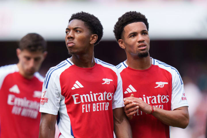 Myles Lewis-Skelly, Ethan Nwaneri, Arsenal