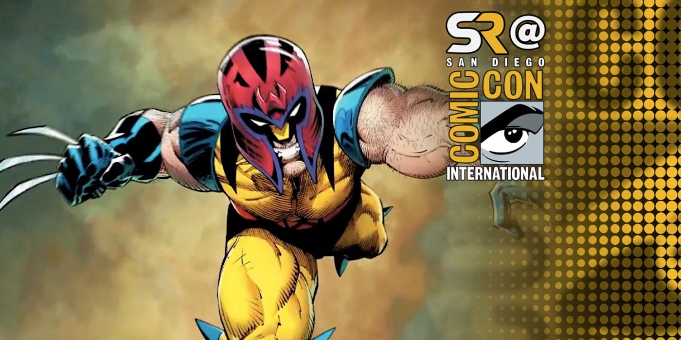 Wolverine w hełmie Magneto leci w stronę widza z obnażonymi pazurami. Jest to kadr z trailera Wolverine: Revenge, pokazanego na San Diego Comic Con 2024.