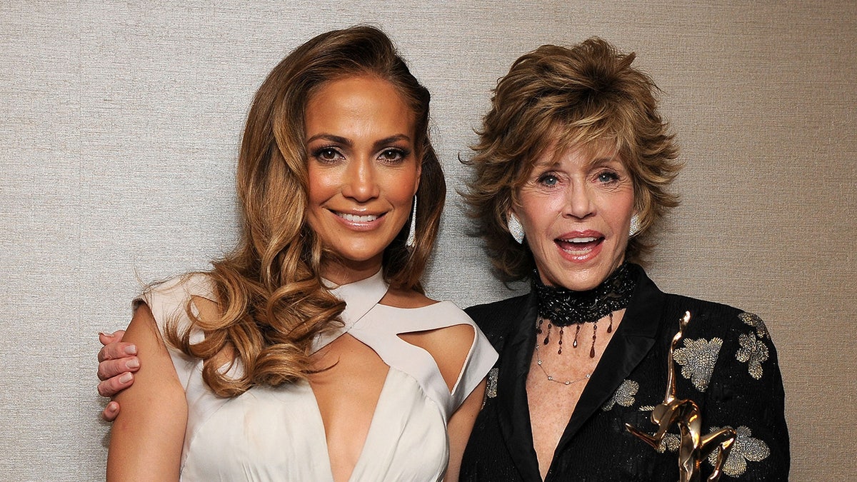 Jennifer Lopez i Jane Fonda pozują razem