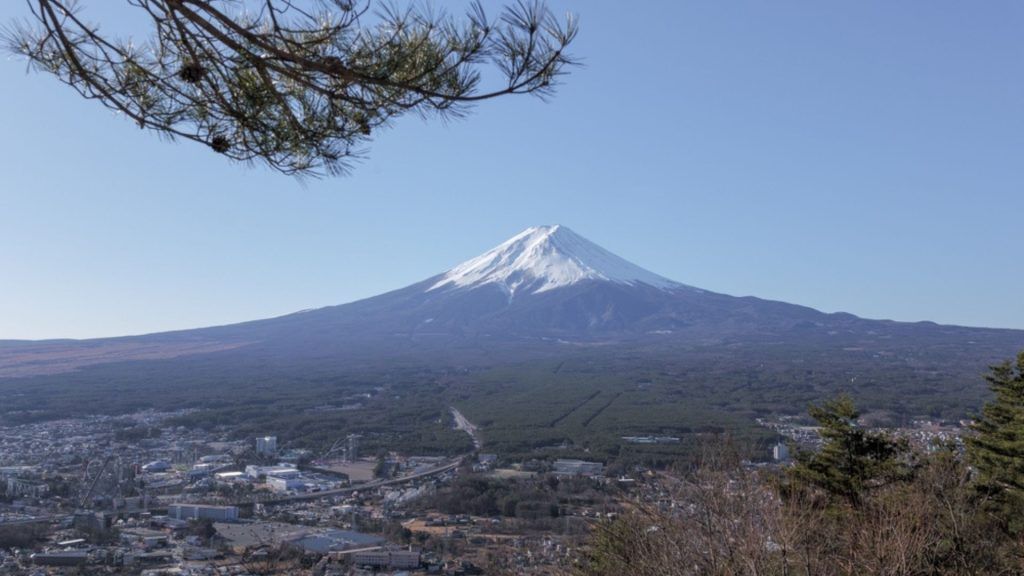 Kolejka linowa panoramiczna na górę Fuji