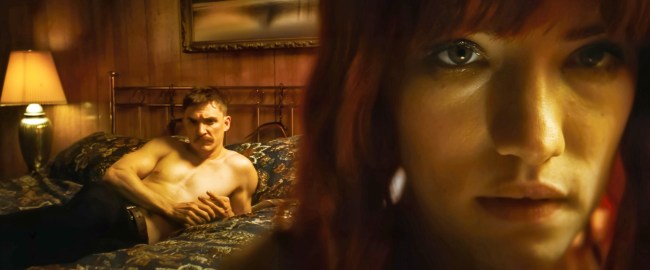 STRANGE DARLING, od lewej: Kyle Gallner, Willa Fitzgerald, 2023. © Magenta Light Studios / dzięki uprzejmości Everett Collection