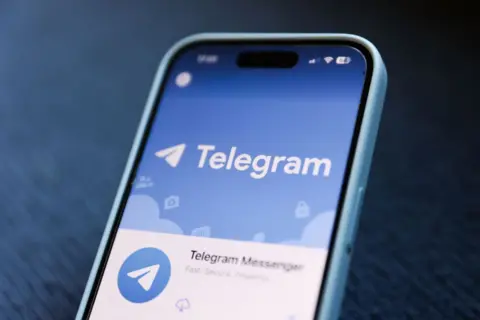 Aplikacja Telegram Getty Images