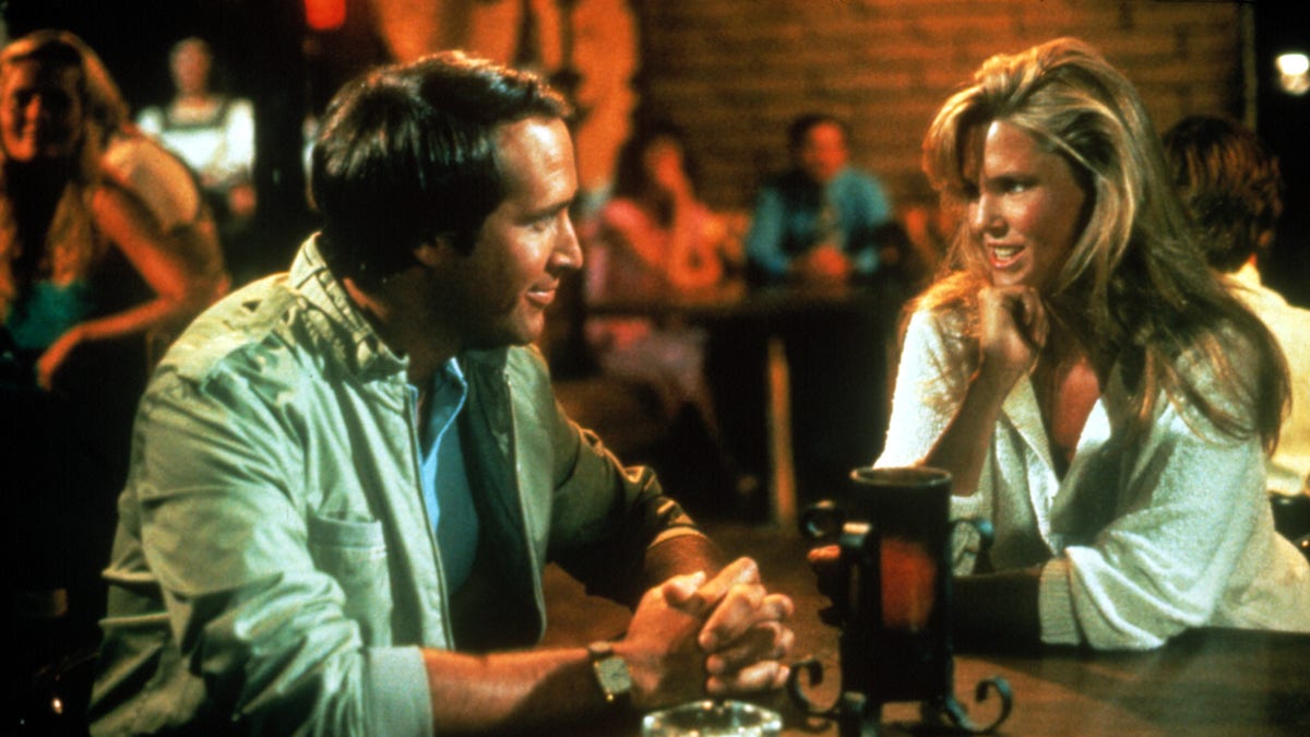 Chevy Chase i Christie Brinkley w "Wakacje w National Lampoon"