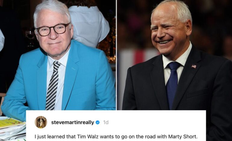 Steve Martin odrzucił ofertę Lorne’a Michaelsa, by zagrać Tima Walza w „SNL”: „Miałbym problem”