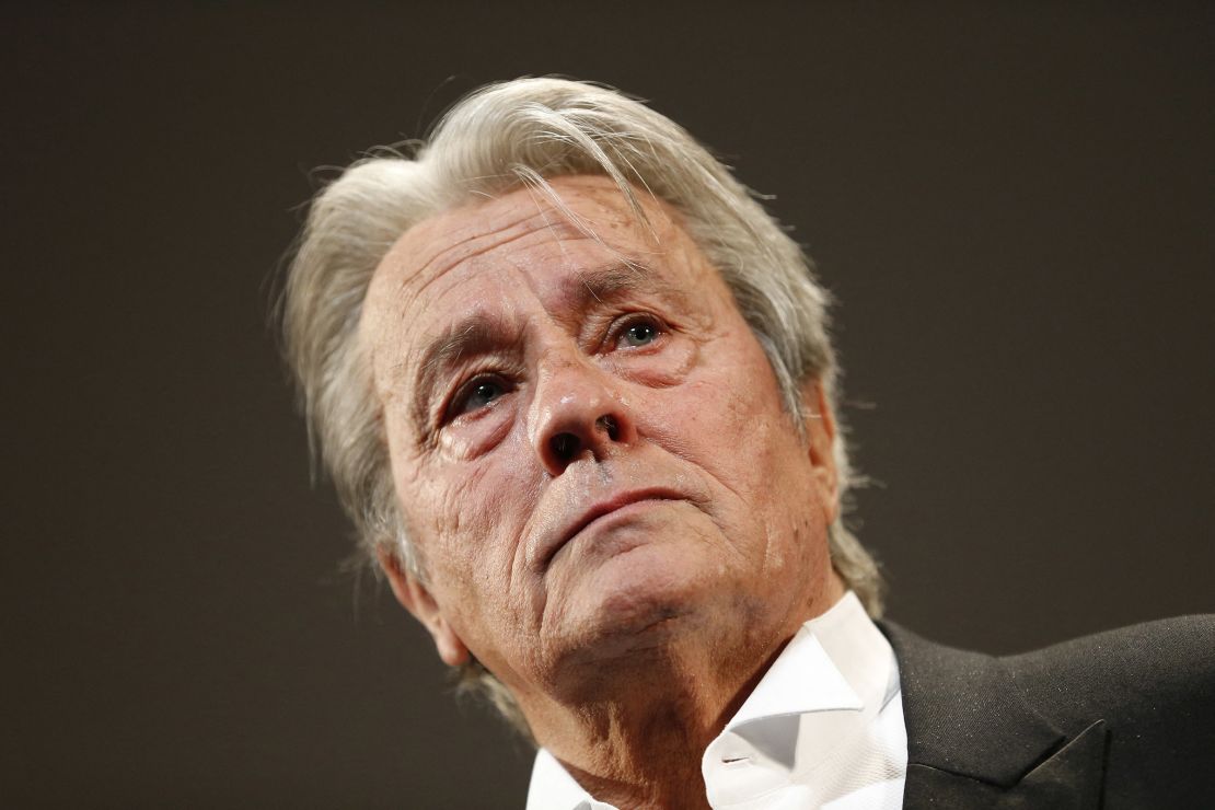 Alain Delon, widziany na Festiwalu Filmowym w Cannes w 2013 roku.