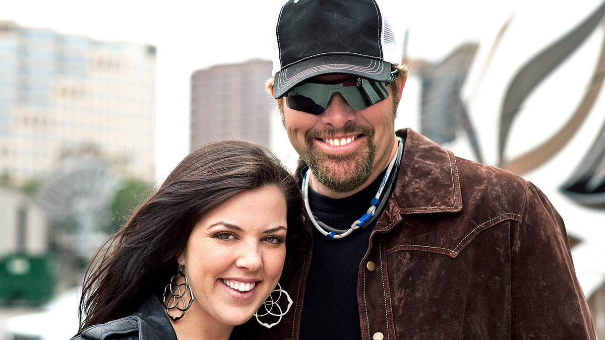 Toby Keith i córka Krystal Keith