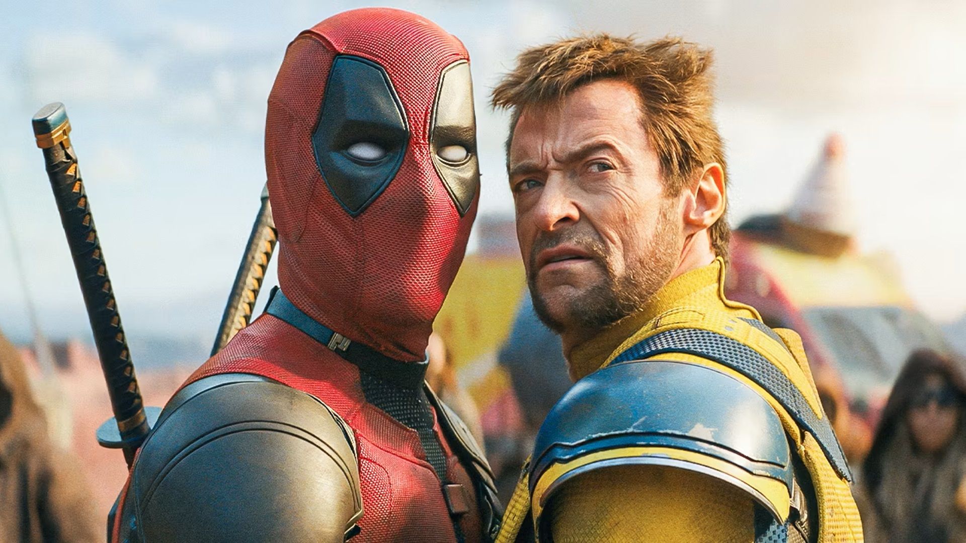 Ryan Reynolds i Hugh Jackman w filmie Deadpool i Wolverine 