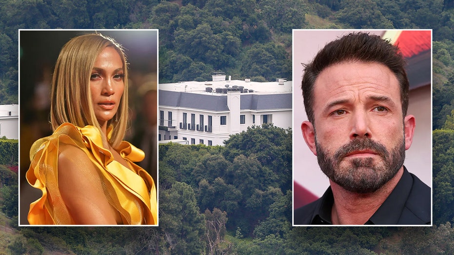 Ben Affleck, Jennifer Lopez w domu