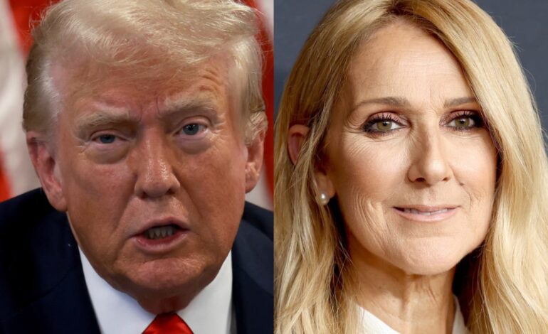 Trump wyśmiany za „ironiczny” wybór piosenki Celine Dion na wiecu w Montanie