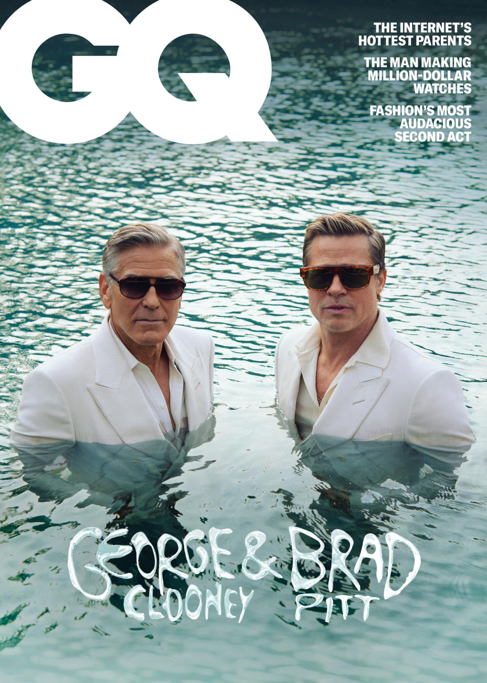 George Clooney i Brad Pitt