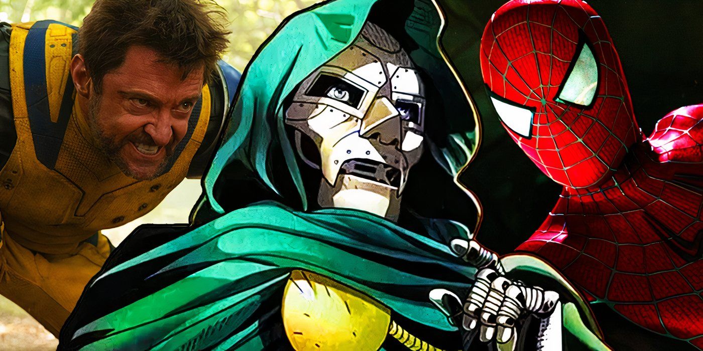 Doktor Doom w komiksach Marvela z Wolverine'em Hugh Jackmana i Spider-Manem Tobeya Maguire'a