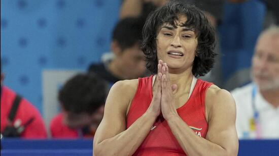 Zapaśnik Vinesh Phogat. (PTI)