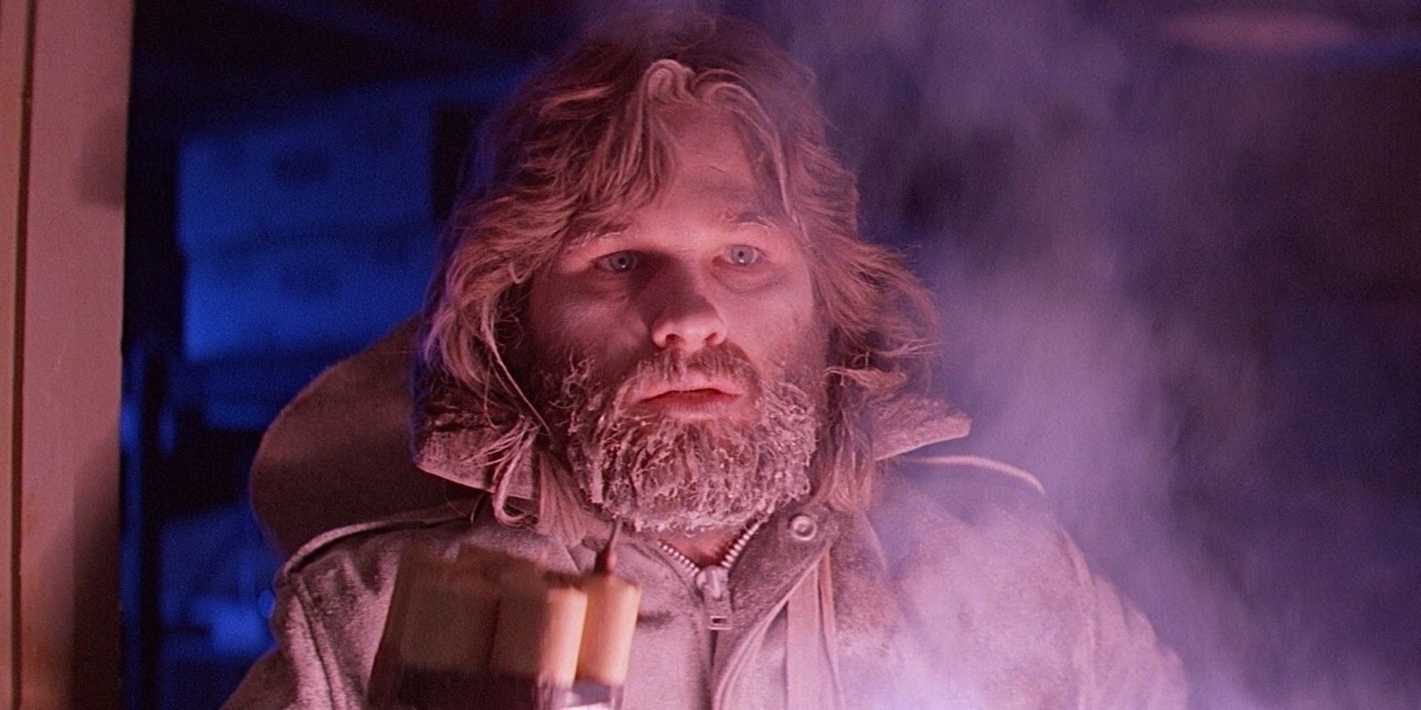 Kurt Russel zamarza w The Thing