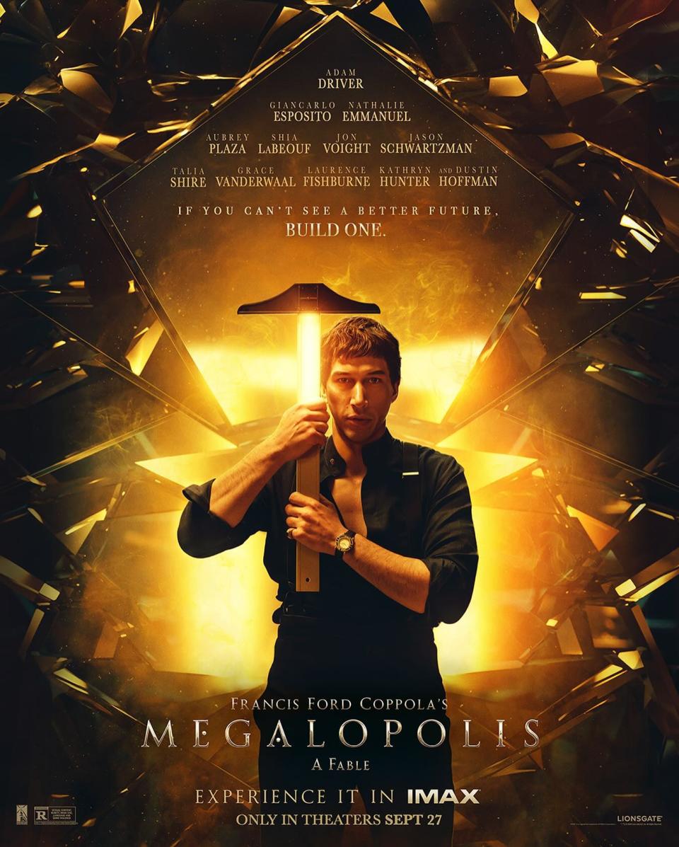 Plakat filmu Megalopolis.