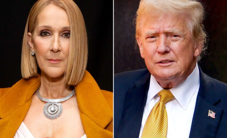 Celine Dion krytykuje Donalda Trumpa za puszczanie jej piosenki na wiecu wyborczym