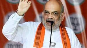 Amit Shah na wiecu w Khushinagar Lok Sabha