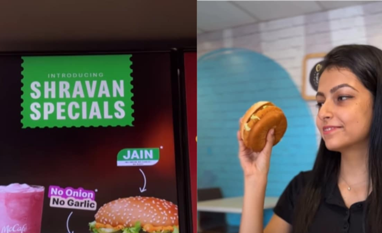 Bez czosnku i cebuli? McDonald’s spotyka się z krytyką za specjalne menu Shravan