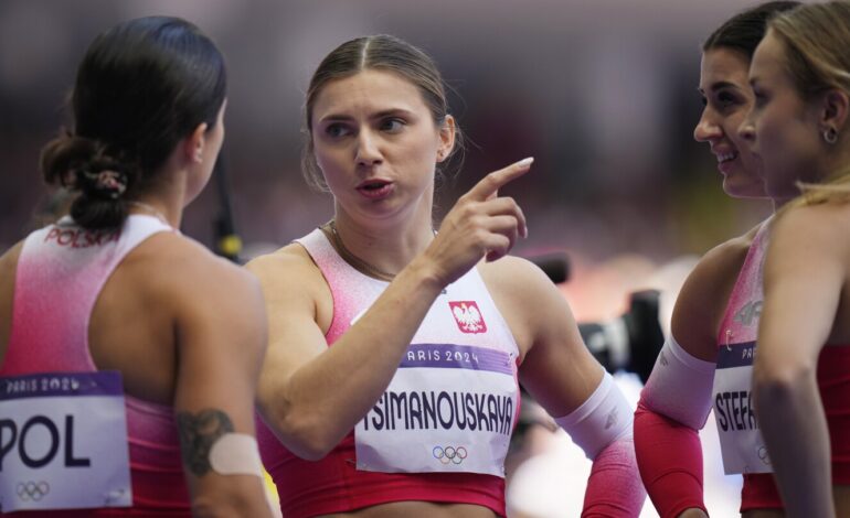 Białoruski sprinter olimpijski, który był w impasie na lotnisku w Tokio, odnajduje nowe życie, biegnąc dla Polski