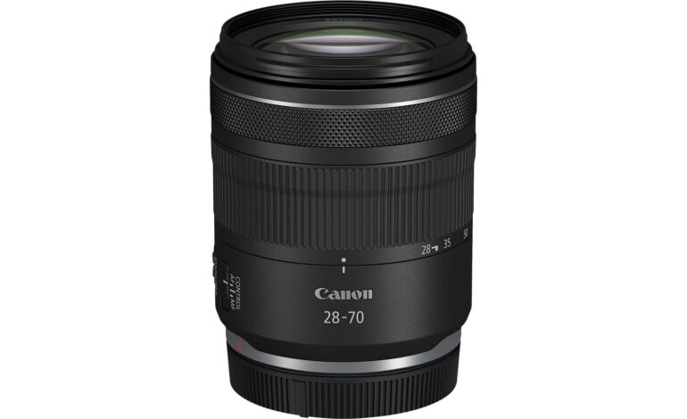 Nowy obiektyw RF 28-70 mm f/2.8 IS firmy Canon kosztuje mniej niż połowę swojego odpowiednika 24-70 mm